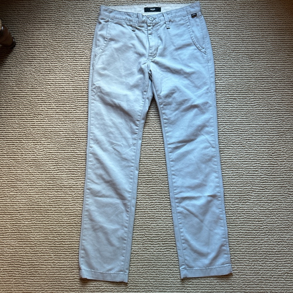 Vans Men's Light Gray Chinos